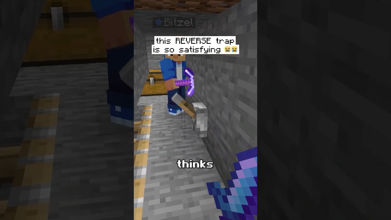 Hilarious Instant Karma Trap in Minecraft! π