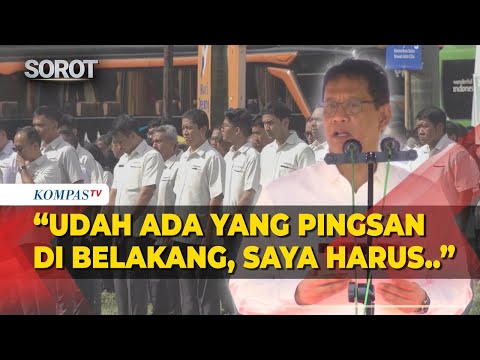 Pidato Menkeu Purbaya Terhenti: Udah Ada yang Pingsan di Belakang, Saya Harus Cepat-Cepat Tuh