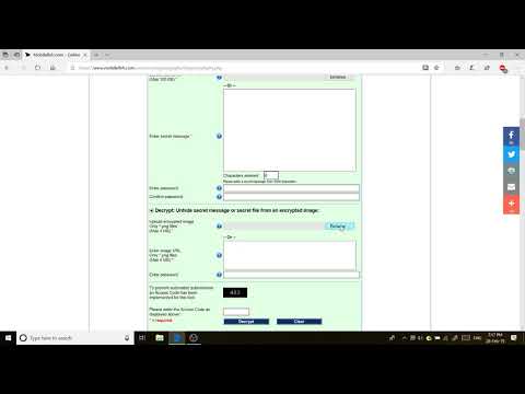 Finding hidden messages inside images