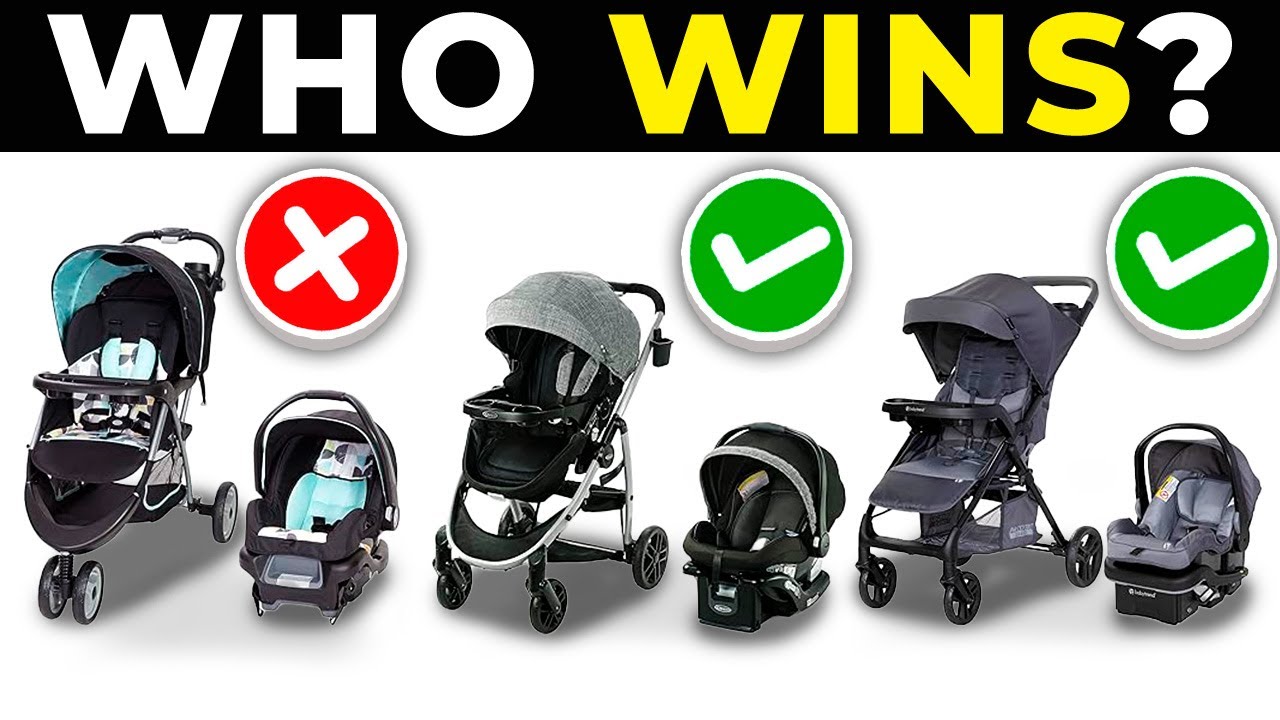 ✅ TOP 5 BEST BABY STROLLERS WITH CAR SEAT 2025 | BEST BABY TRAVEL SYSTEMS