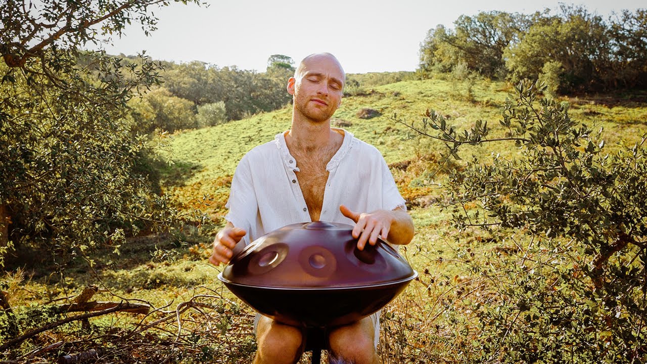 528Hz Healing Handpan Meditation | 1 Hour