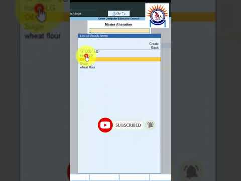 Delete Stock Item in Tally Prime 📊