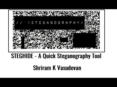 Steghide - A Quick Steganography Tool in Linux - Demo and Explanation