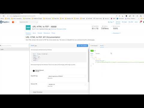 Generate PDF from HTML and URL