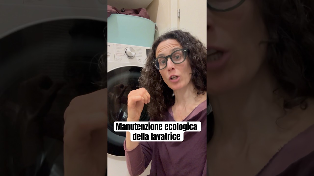 Manutenzione ecologica della lavatrice 🌿