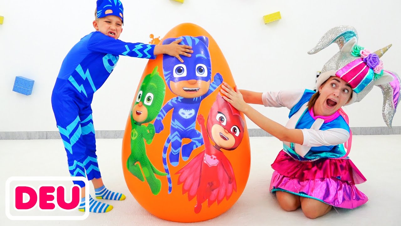 Große Überraschung Eier: PJ Masks vs LOL 🥚