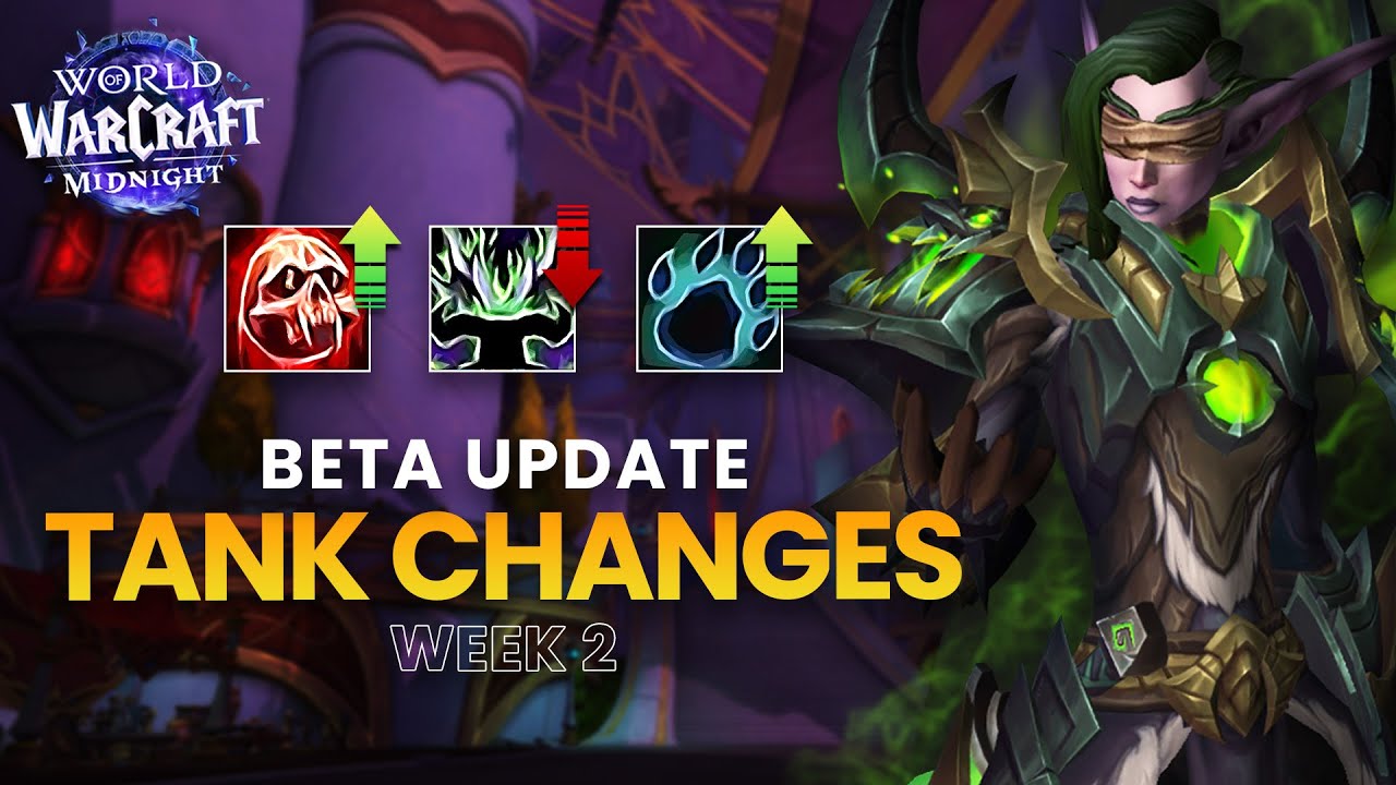 Tank Updates & End-Game Testing in Midnight Beta 🛡️