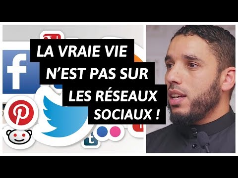 LA VRAI VIE N'EST PAS SUR LES RÉSEAUX SOCIAUX !