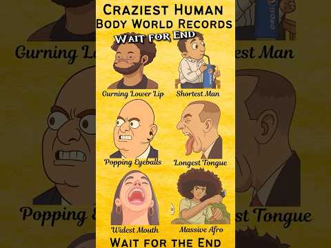 World's Craziest Human Records | PART ??? #ytshorts #shorts