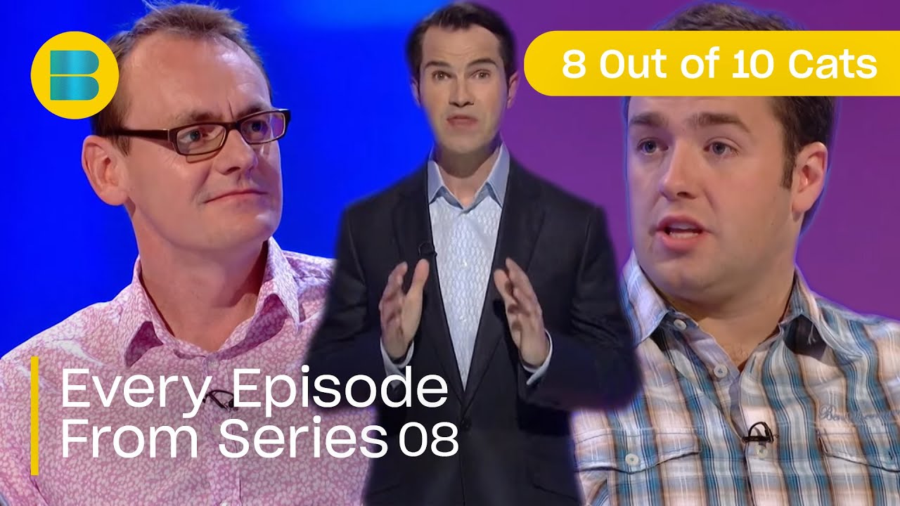 Complete Collection of 8 Out of 10 Cats Series 8