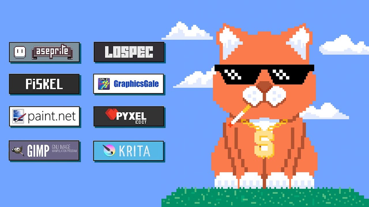 Top 10 Free Pixel Art Tools for Game Dev 🎮