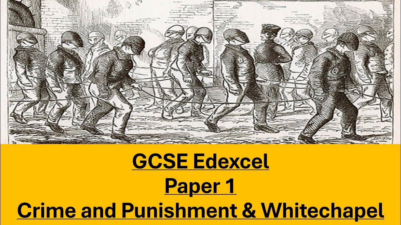 Revise Edexcel Crime & Punishment in 50 Minutes 📚