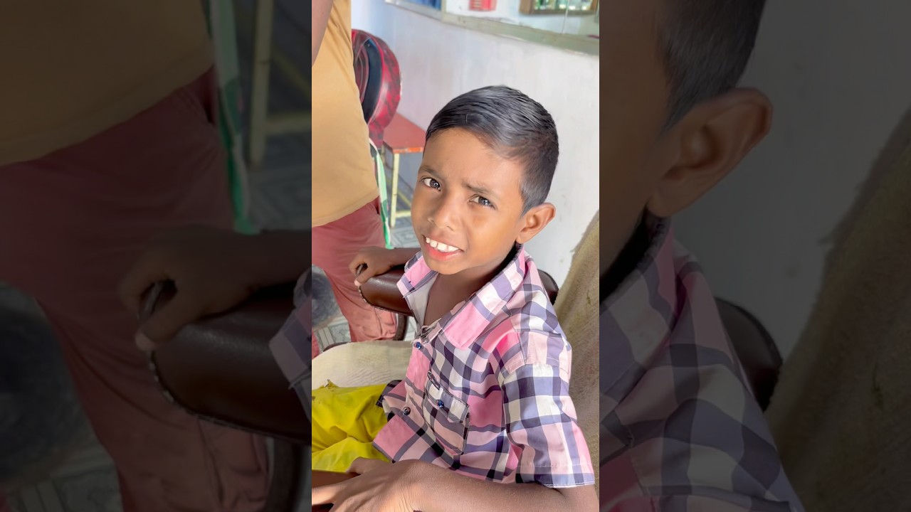 রাজুর চুল কাটার মজার মুহূর্ত 😂 | হেসে ফেলবেন আপনি! #shorts