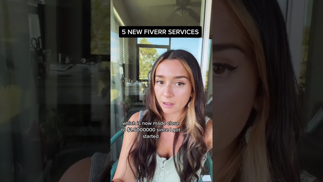 5 New Fiverr Services to Earn 6 Figures 💰