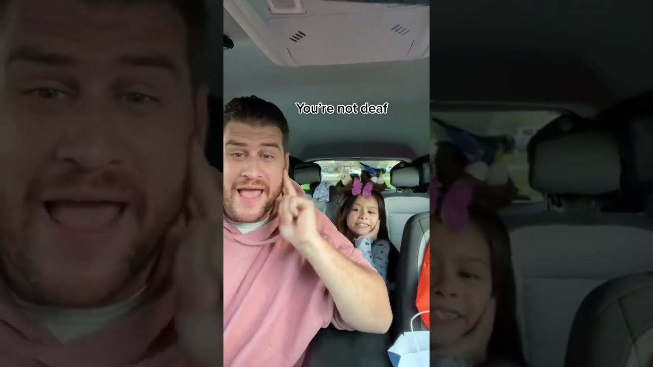 What Not to Say to a Deaf Person 🚫 | Heartwarming Father-Daughter Moment #Shorts