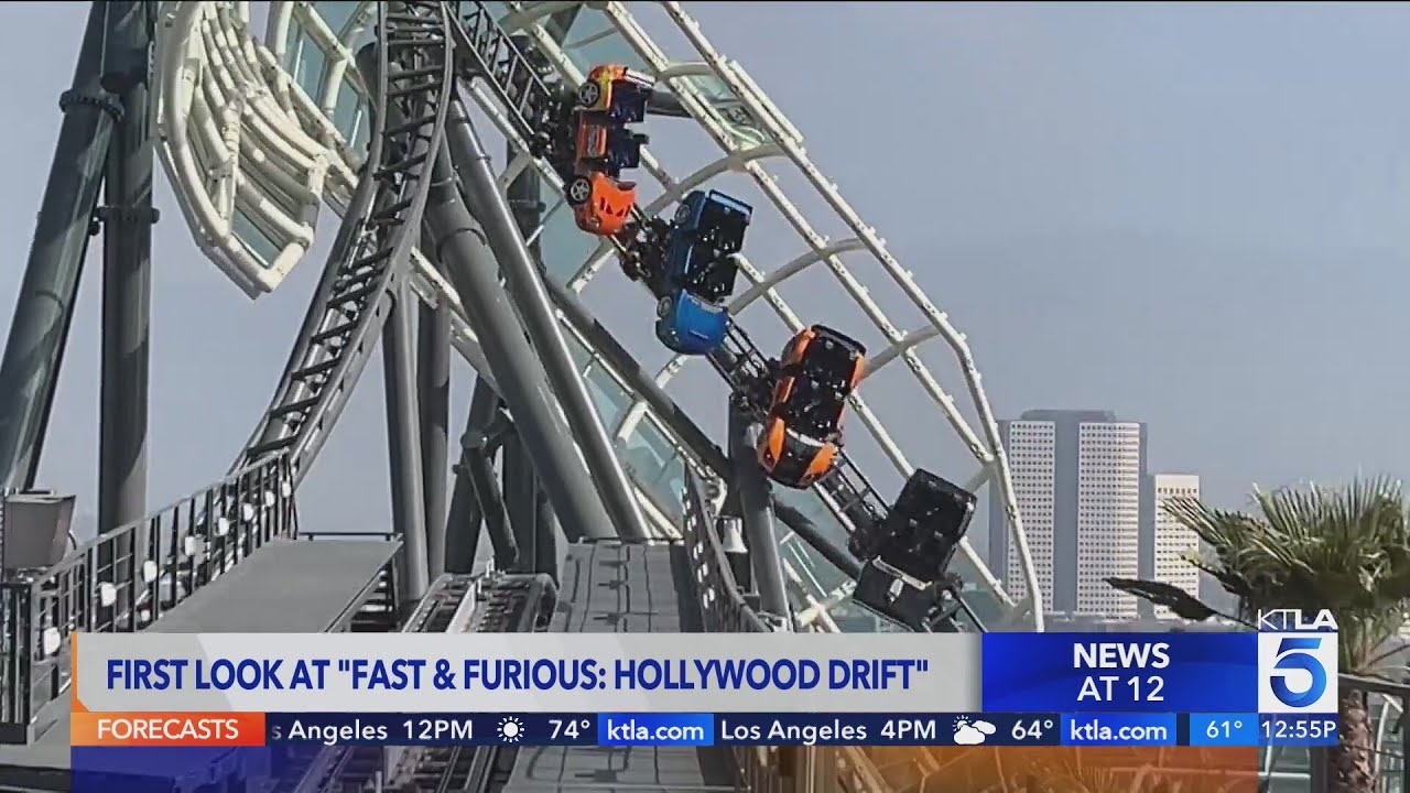 Inside Universal’s New Fast & Furious Coaster 🚗