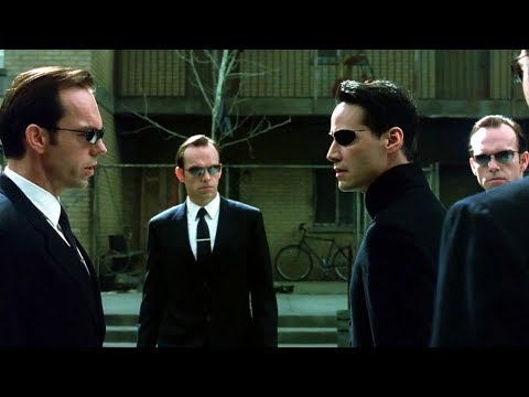Neo vs Smith Clones - Matrix Reloaded Scene ⚔️