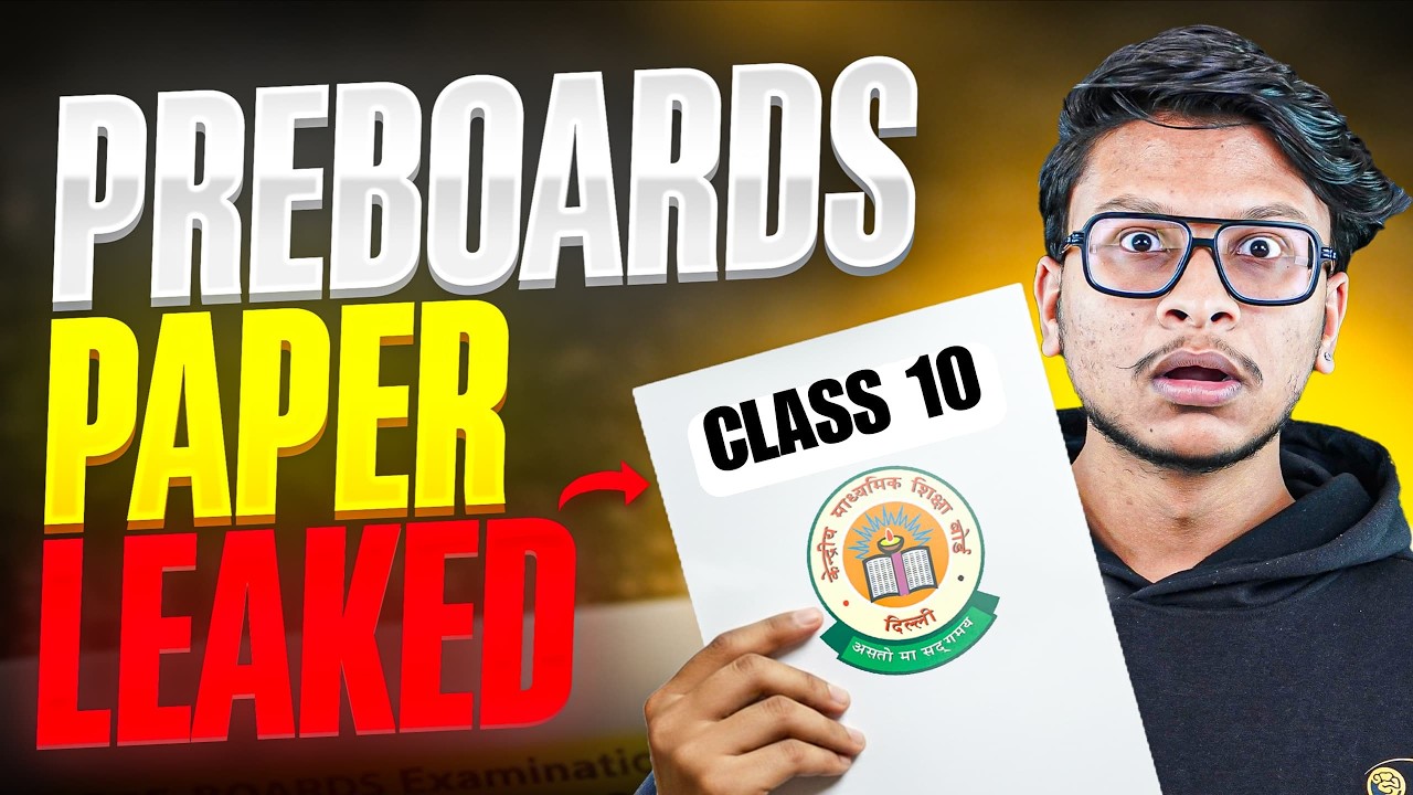 Class 10 Pre-Board Papers for All Schools 📚 | Ultimate Strategy Video for 2025-26 CBSE Exams