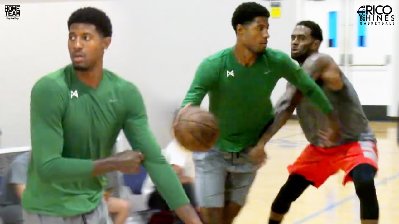 Paul George Highlights at Rico Hines UCLA Run 🏀
