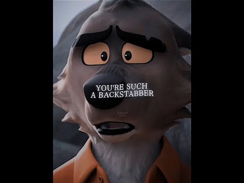 Mr Wolf & Snake - Backstabber (spoilers!) | #EDIT #shorts #thebadguys