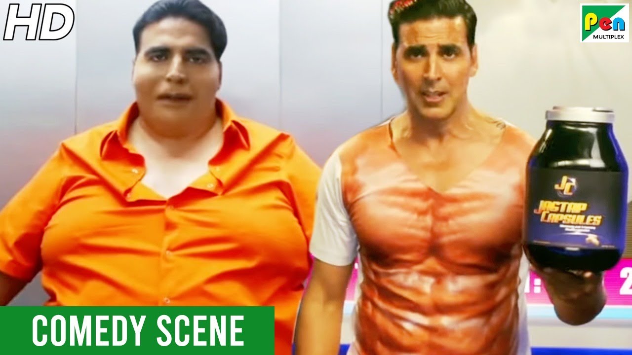 Akshay Kumar's Comedy: Fat to Fit Transformation 😂