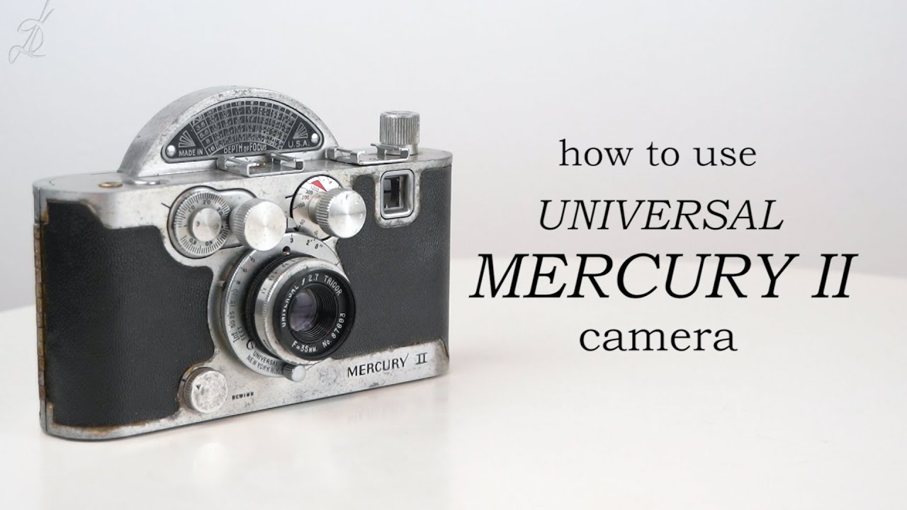 Universal Mercury II Camera: Usage Guide 📸