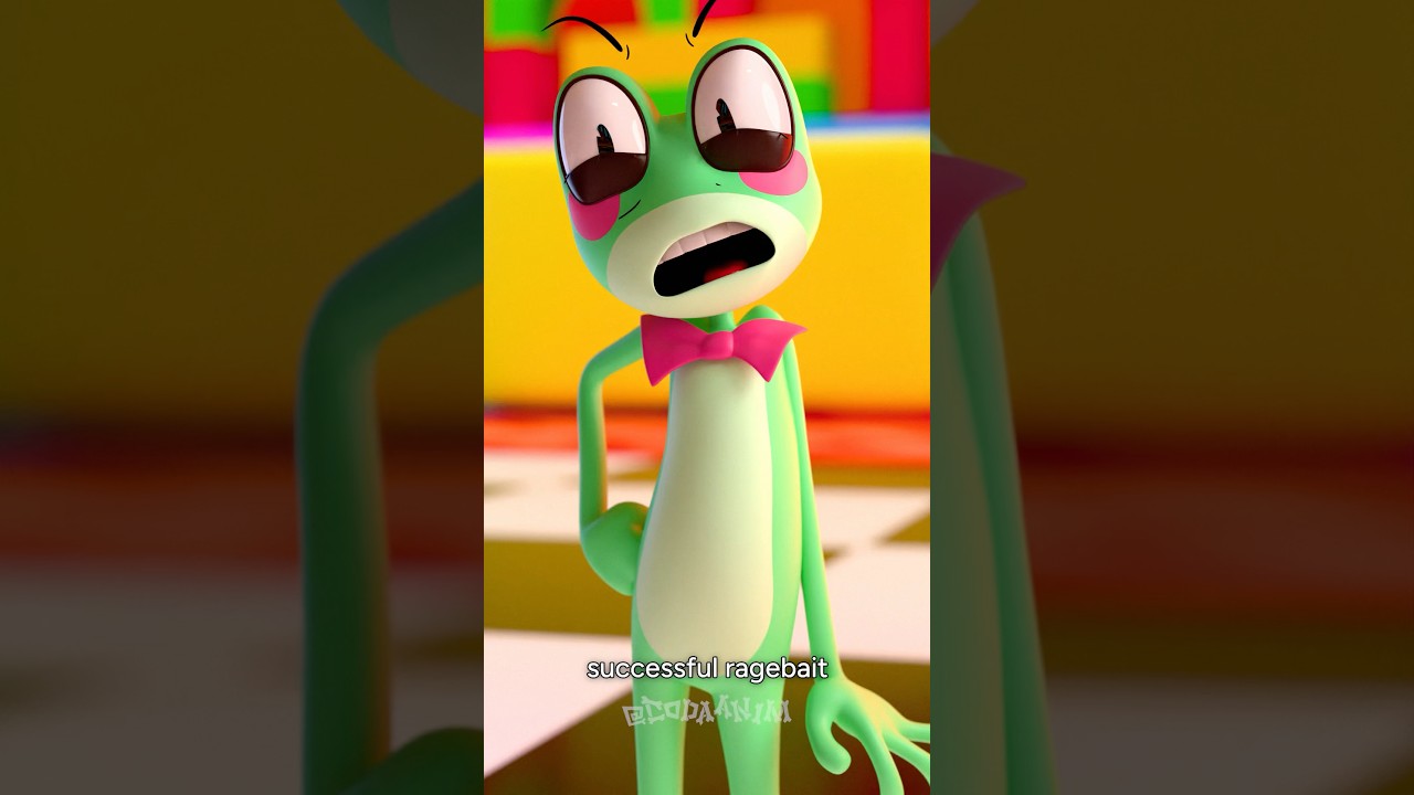 Ragebating Ribbit in The Amazing Digital Circus 🐸