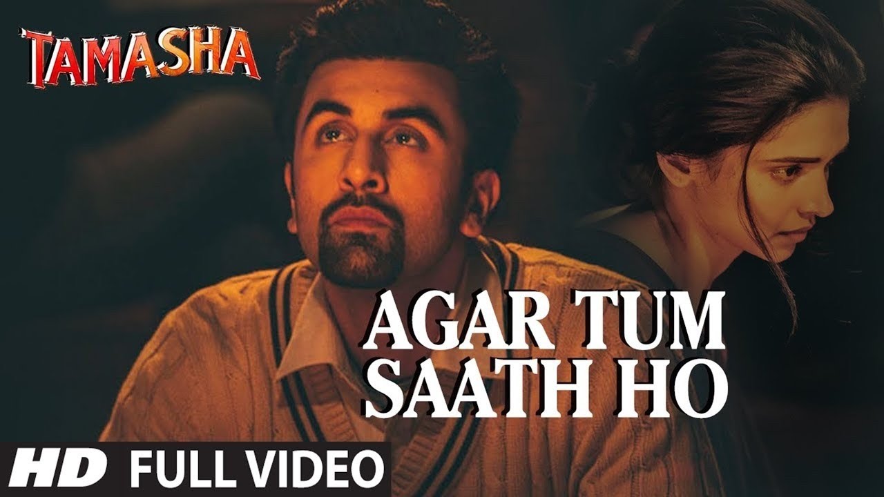 Agar Tum Saath Ho in Stunning 4K | Romantic Song from Tamasha 🎶