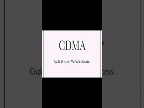 CDMA FULL FORM