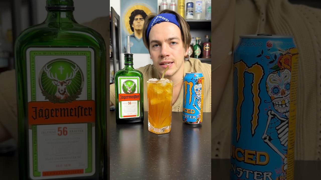 Jägermeister & Monster Mango Loco: A Flavorful Drink Combo 🍹
