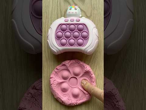 Popit Kineticsand Machine! #satisfying #popit #fidget #trend #kineticsand #asmr #shorts