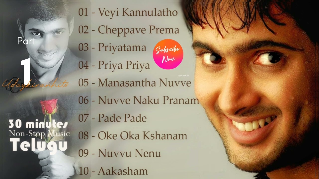 Uday Kiran's Top Hit Telugu Songs 🎶