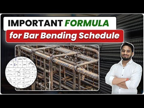Most Important Formula for Bar Bending Schedule | BBS Basics and Formulas for Estimation