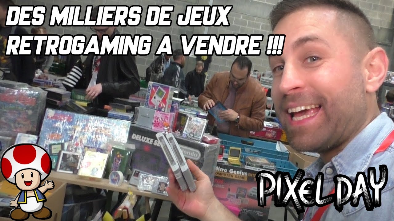 Vente de milliers de jeux rétro en Belgique 🎮