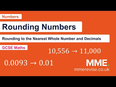 Numbers - Rounding Numbers (WJEC) Video 1