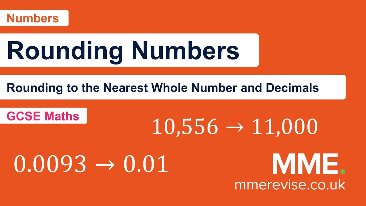 Numbers - Rounding Numbers (WJEC) Video 1
