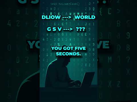 Can You Crack This Classic Cipher? | Reverse Alphabet Puzzle Challenge