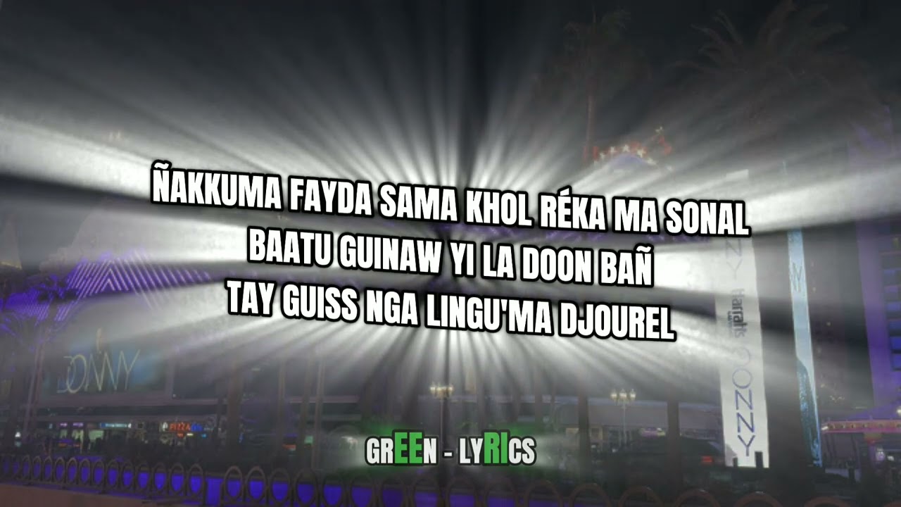 Jahman X-Press - Jantu Mbegel Lyrics 🎶 | Official Song Paroles