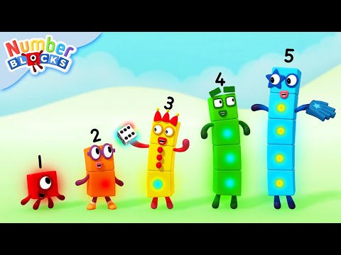 Matemáticas COLORIDAS! 🌈 | Episodios completos | Aprende a contar - @numberblocks_es