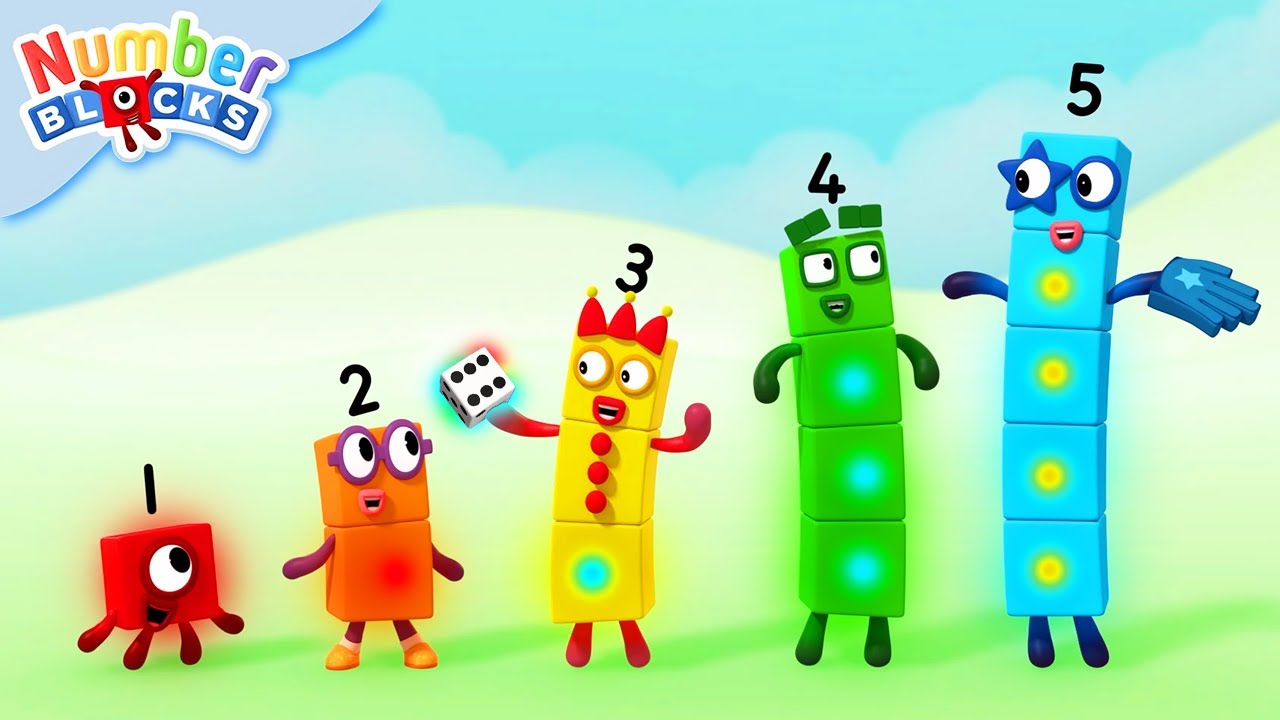 Matemáticas Coloridas con Numberblocks 🌈 | Episodios Completos para Aprender a Contar