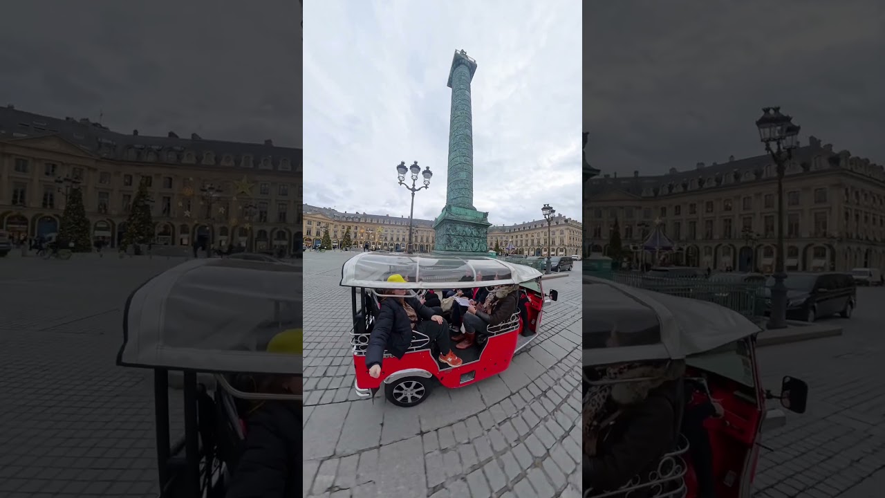 Team Building Original à Paris en Tuk-Tuks Électriques 🚲