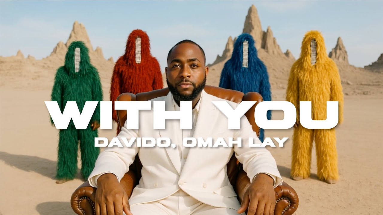 Davido ft. Omah Lay - With You (Visualizer) 🎶