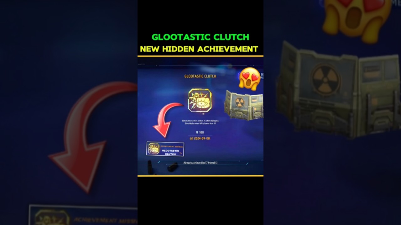 GLOOTASTIC CLUTCH ACHIEVEMENT MISSION 7 SECOND TRICK REVEALED š®š„|| 10000 % REAL ā
#achievementsā