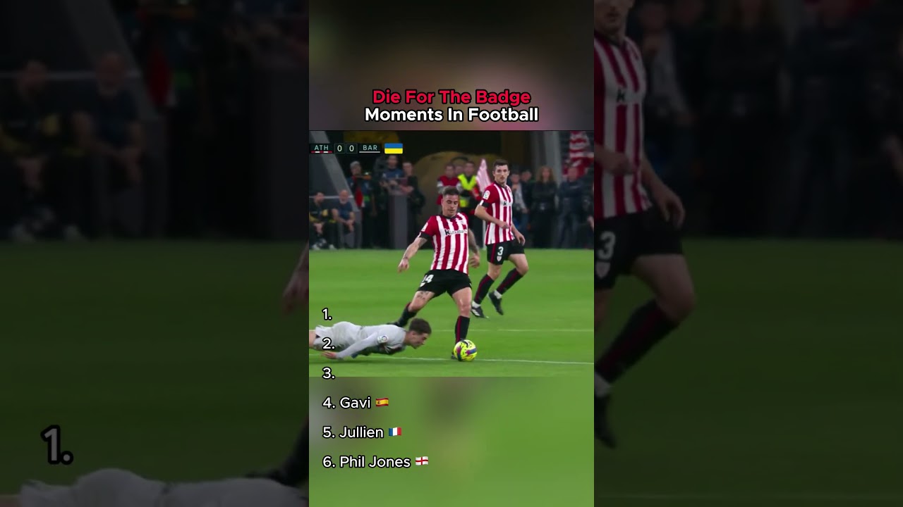 Die For The Badge Moments in Football ⚽