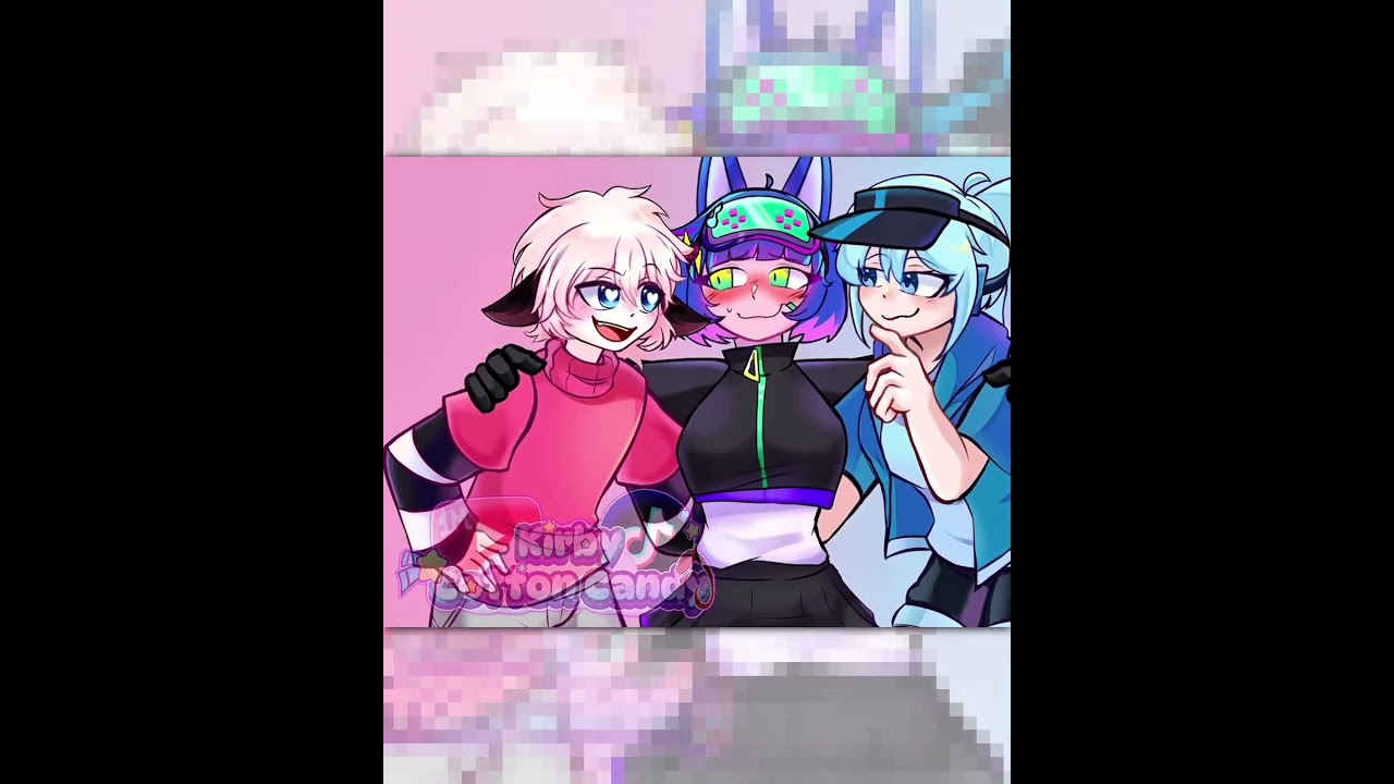 3-Way Kiss Animation Meme 😘