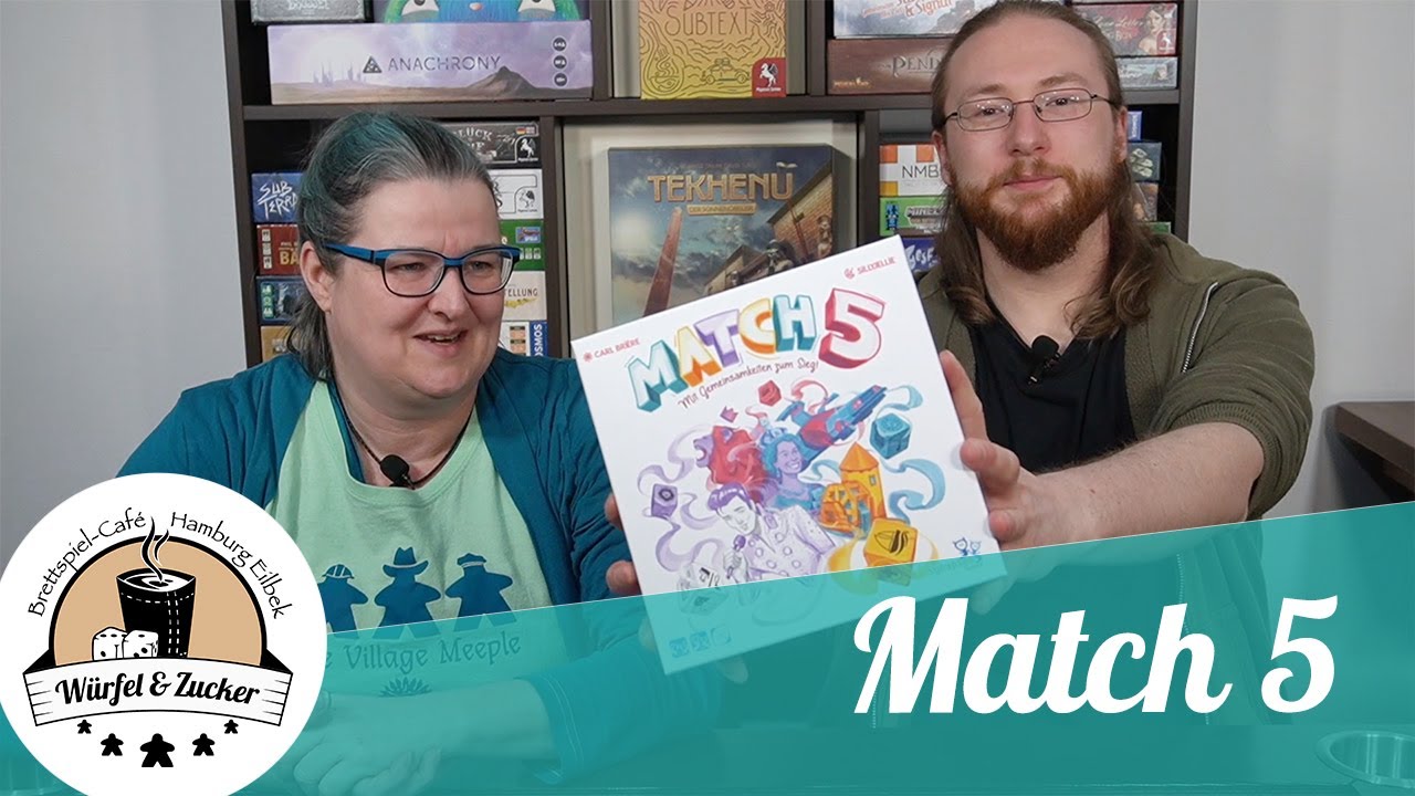 Match 5 – Spannendes Familienspiel für 2-8 Spieler in 20 Minuten 🎲