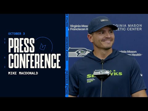 Head Coach Mike Macdonald Gives Final Updates Ahead Of Week 5 vs. Buccaneers