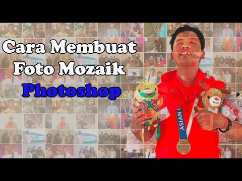 Tutorial Membuat Efek Mozaik di Photoshop 🖼️