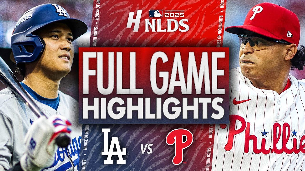Dodgers vs Phillies Game 2 Highlights | 2025 MLB Playoffs – October 6