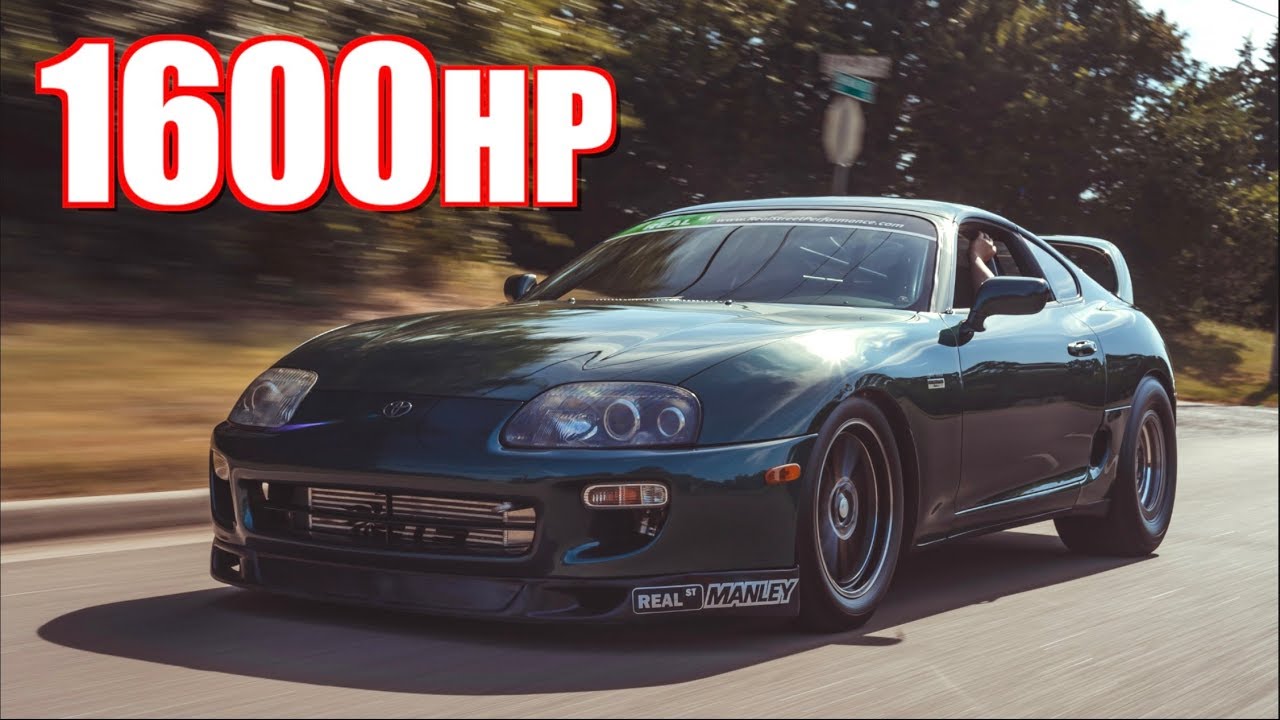 1600HP Supra Races LS V8 in Oklahoma 🏁
